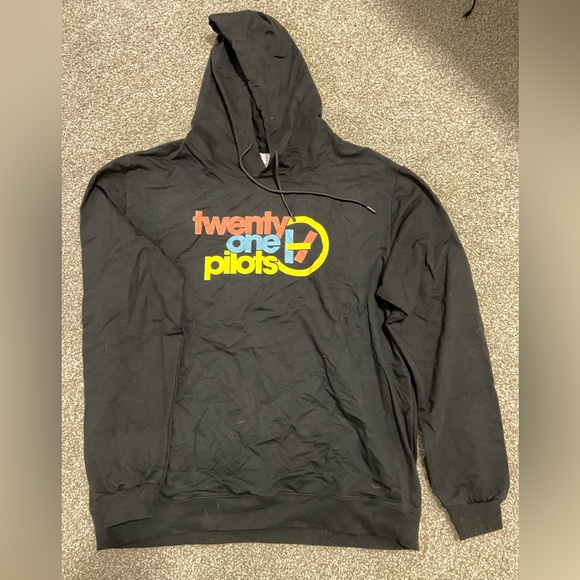 NWOT Black Twenty One Pilots Hoodie - Picture 1 of 5